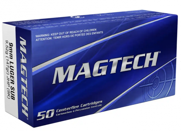 Magtech 144807 9 mm Luger JHP 9,5g 147grs. 50St.