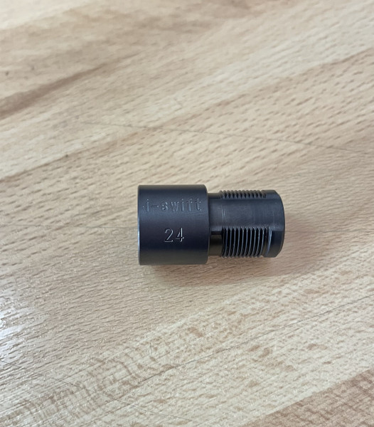 i-Swift Schnellverschlussadapter Adapter für Mündungsgewinde 5/8-24UNF