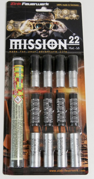 ZINK Mission 22 Pyro Feuerwerk Sortiment