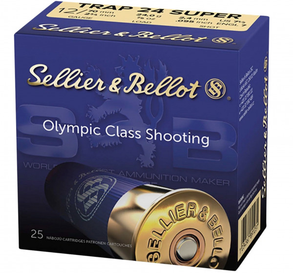 Sellier & Bellot 107475 12/70 Super Trap 2,4mm 24g