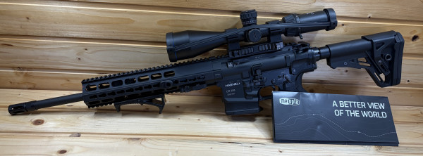 SLB Haenel CR308 16,65 Zoll im Kaliber Selbstladebüchse , Matchabzug mit Optika 6 MeoPro 3-18x56 RD