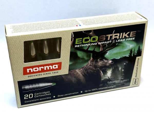 Norma Ecostrike .308 Win. Ecostrike Silencer 9,7g 150gr. Büchsenmunition