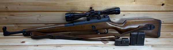 Heckler & Koch Hk - SL7 mit Klemmmontage mit zöllischen Ringen und 2x Magazine