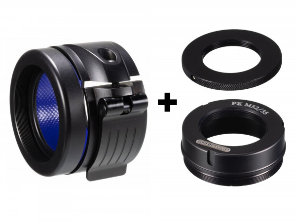 Smartclip AS 62mm Adapter für Pulsar Krypton mit Converter PK52