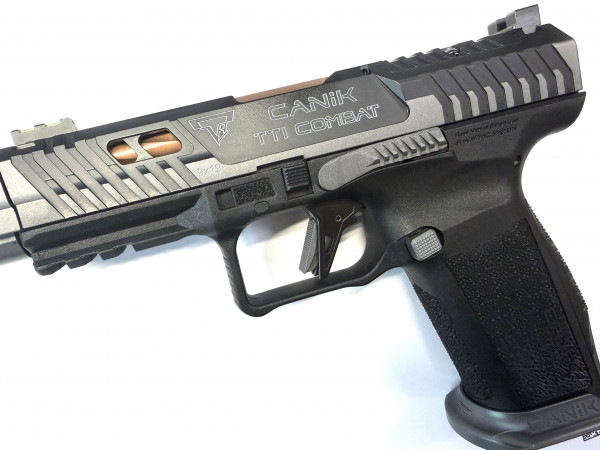 Canik TP9 TTI Combat Taran Tactical Innovations Smoke Kal. 9x19 SAO inkl. Ersatzmagazin