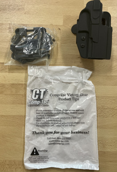 Aussteller Comp-Tac Kydex Holster INTERNATIONAL für Walther PDP 4,5 rechts U26