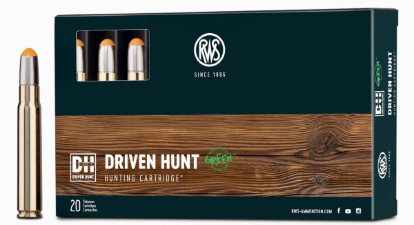 RWS 2430779 9,3x62 Driven Hunt 16,2g / 250gr. Bleifrei Langwaffenmunition