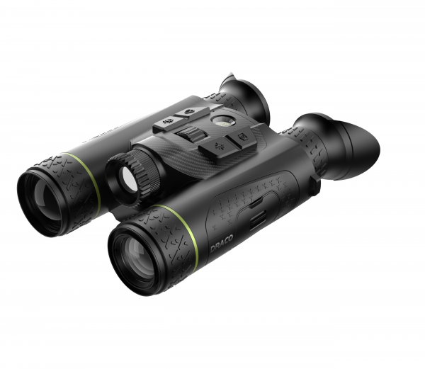 Pixfra 16300 Draco D635 4K LRF Multispektrales 4-in-1 Wärmebildfernglas mit 4K-Nachtsichtkanal und L