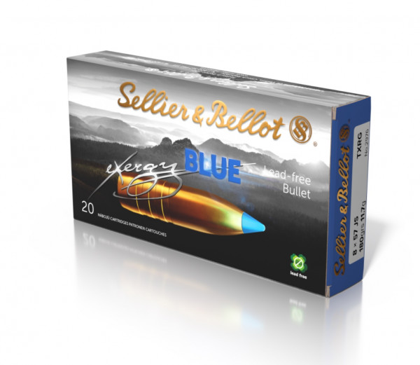 Sellier & Bellot 2003954 8x57 IS tipped eXergy blue 11,7g/180grs.