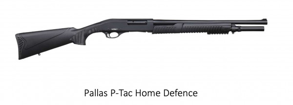 Pallas P-Tac Home Defence Kal. 12/76 2+1 / 7+1 Vorderschaftrepetierflinte