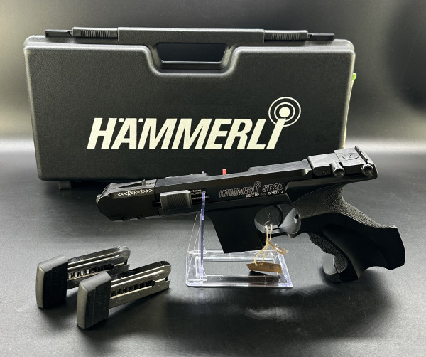 Vorführwaffe Hämmerli halblautom. Pistole SP20 RRS. .32 S&W