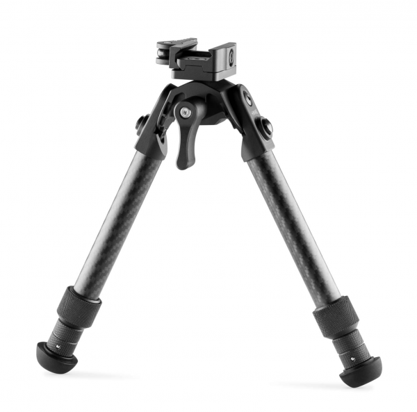 HAWKE 71002 Carbonfaser Pro Bipod Zweibeinstativ 8–11 Zoll Glatt Ultraleichte Carbonfaserbeine