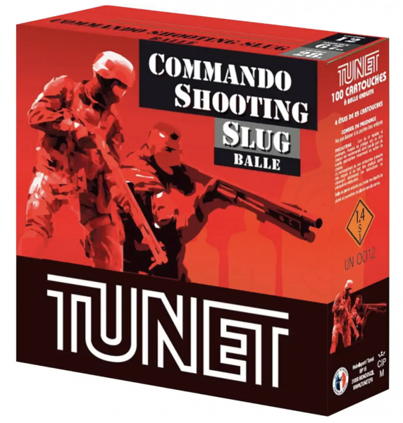 Tunet 12/67,5 Commando Sport Slug 28g. 25St.