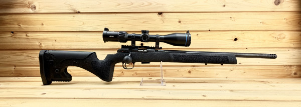 KK-Repetierbüchse CZ 457 LRP Black .22lr Match mit Meopta Meohunter R5 3-15x50 SFP RD