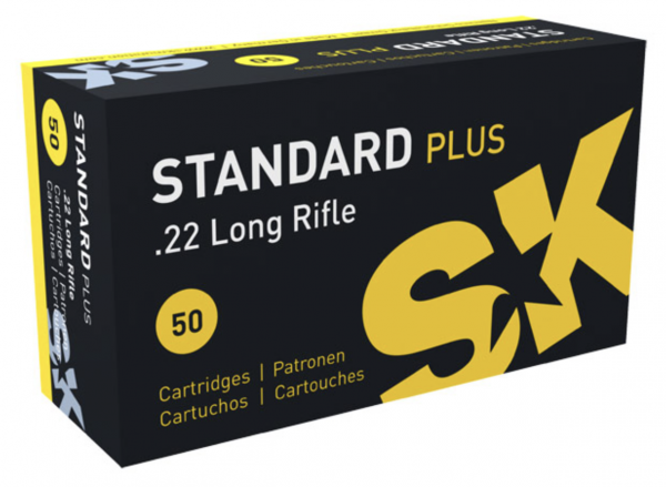 SK Standard Plus .22 LR Long Rifle 50 Stück KK Patrone