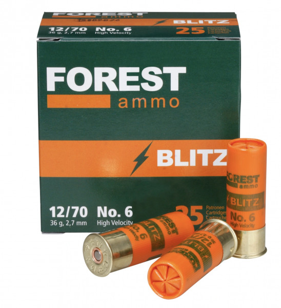 Forest Ammo 167047 12/70 Blitz HV 2,7mm 36g
