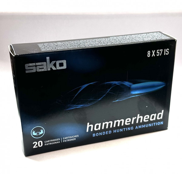 Sako 133001600 8x57 IS Hammerhead SP 13,0g 200grs. Büchsenmunition 20 Stück