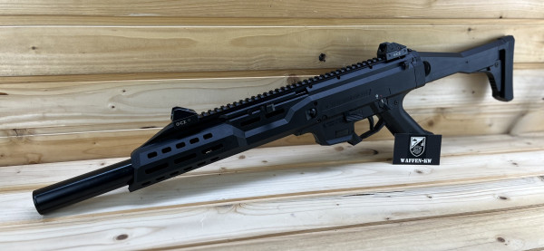 Selbstladebüchse CZ Scorpion Evo 3 S1 Carbine Kaliber 9mm Luger mit Faux Suppressor