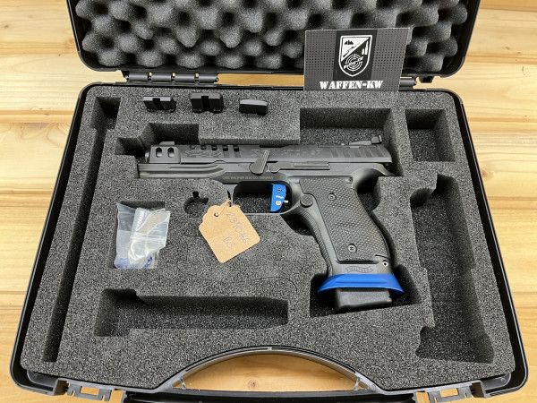 Vorführwaffe halblautem. Pistole Carl WALTHER Q5 Match SF Expert 9x19