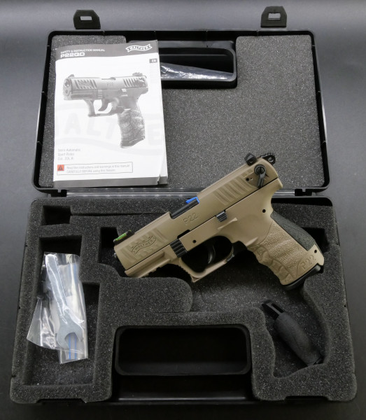 Vorführwaffe P22 QD 3,42" FDE .22lr