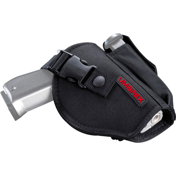 Umarex 3.1559 Gürtelholster Nylon schwarz mit Magazintasche