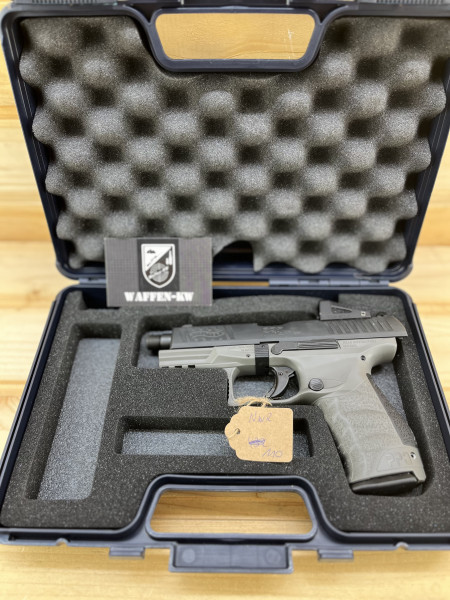 Vorführwaffe Carl Walther halbautom. Pistole PPQ TAC 9x19 COMBO INT. 4,6" 15R