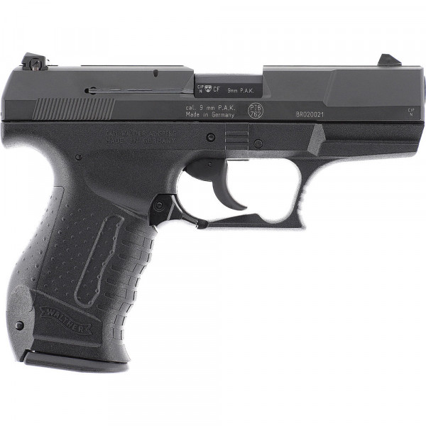Umarex 312.02.04 Walther P99 SV BLK 9mm P.A.K. Schwarz Pyro 15R