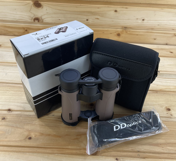BWare DDoptics 440120022 Fernglas Ultralight 8x34 in braun V566