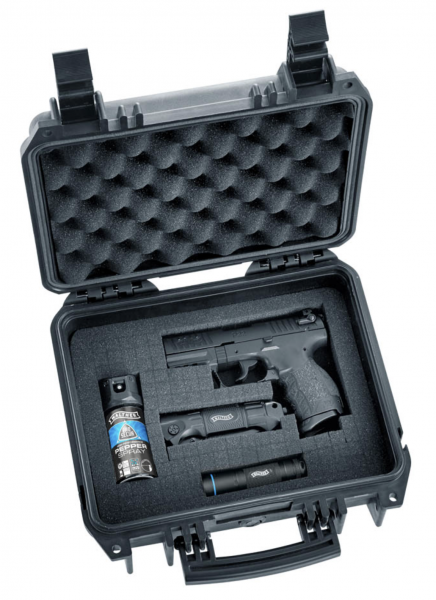 Umarex 308.02.20-1 Walther Schreckschusspistole P22Q R2D Kit 9mm PAK Ready 2 Defend Kit