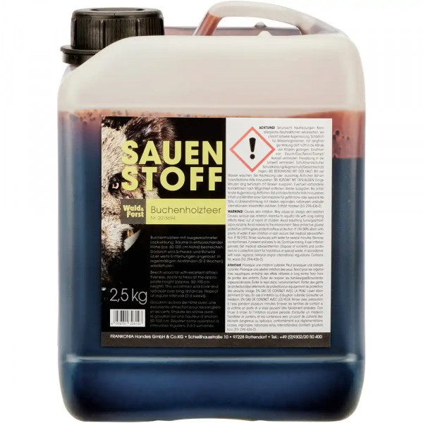 Wald & Forst 2015694 Buchenholzteer Sauenstoff 2,5 kg
