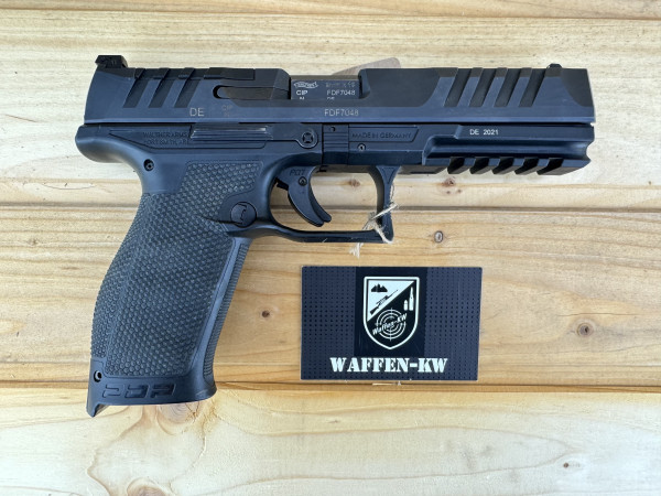 Vorführwaffe WALTHER PDP Full Size 5,0" 18R 9x19 INT IN SCHWARZ