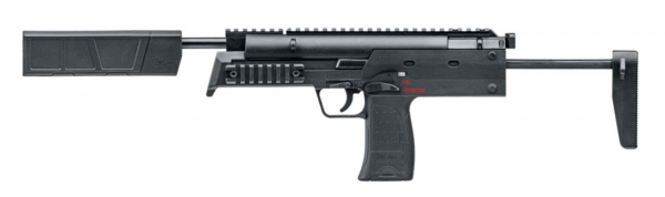 Umarex 2.4370 Heckler & Koch MP7A1 SD BLK 4,5mm (.177) P <7,5J Diablo