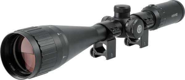 HAWKE Fast Mount IR 4-16x50 AO IR Mil Dot 1/4 MOA inkl. Montageringe Weaver Picatinny