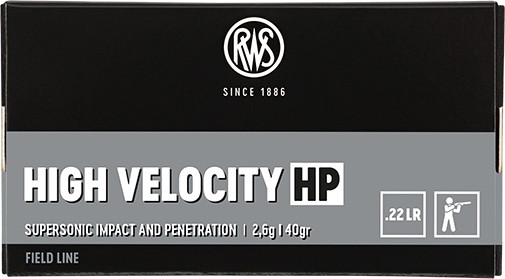 RWS 2132494 .22 LR High Velocity HP 2,6g 40grs.