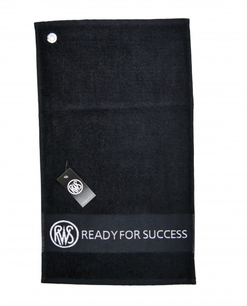 RWS 2402308 Handtuch shooting towel 30x50 cm black ready for success