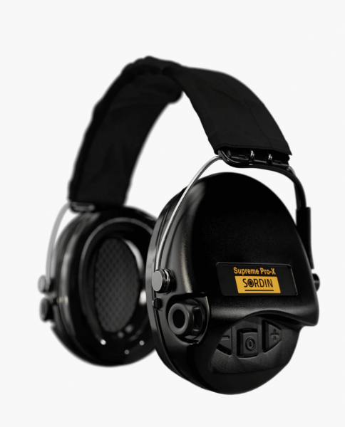 Sordin 75302-X-02-S Elektronischer Gehörschutz Supreme Pro-X schwarz Headband SNR 28 dB