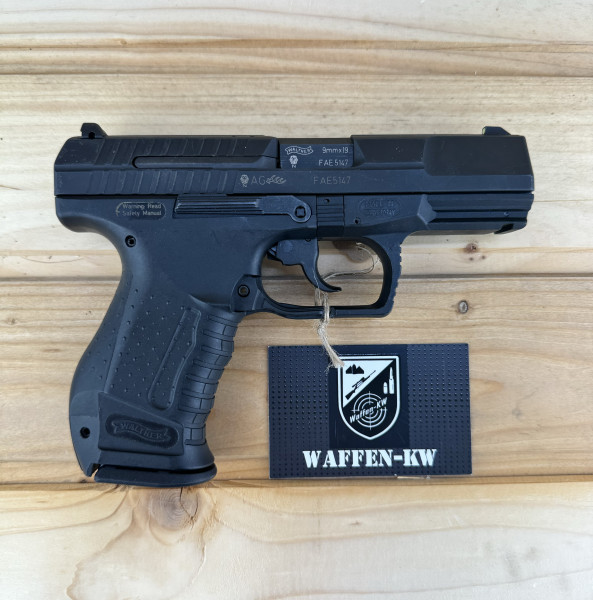 Vorführwaffe Carl Walther Pistole P99 AS 9x19 15R Black