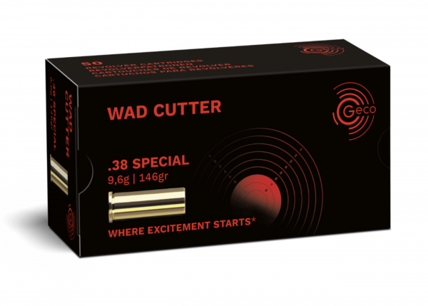 Geco 2317536 .38 Special WC WAD CUTTER 9,6 g 146gr