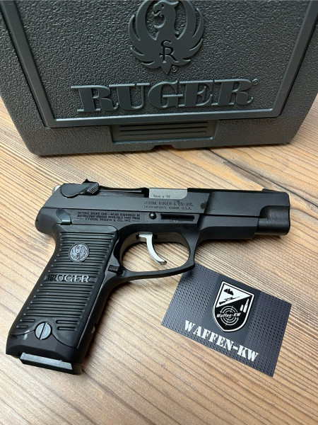 Ruger P89 Kal.: 9x19 halbautomatische Pistole + Koffer + Wechselmagazin & Anleitung Original Zubehör