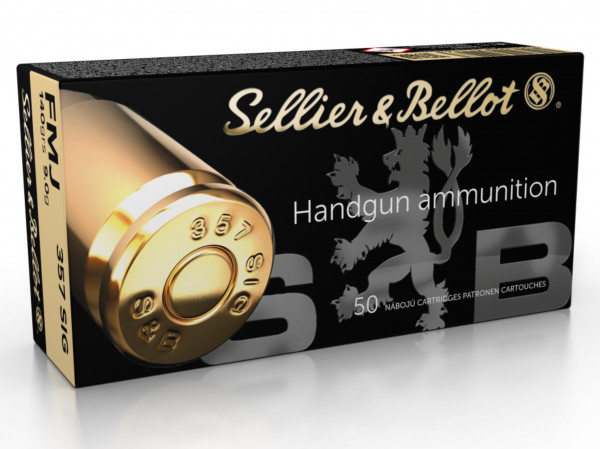 Sellier & Bellot 65189 .357 SIG Vollmantel 9,0g/140grs.