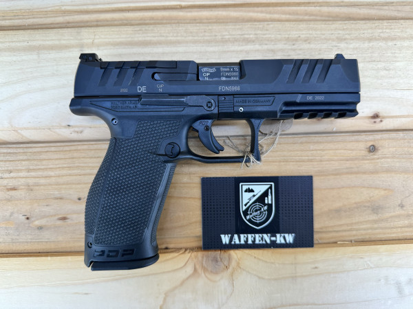 Vorführwaffe WALTHER PDP Full Size 9mm Luger Pistole Optic Ready 4.5"