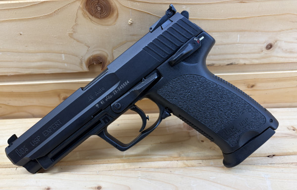 halbautomatische SA/DA Pistole H&K USP EXPERT .45 AUTO mit 1x Magazin
