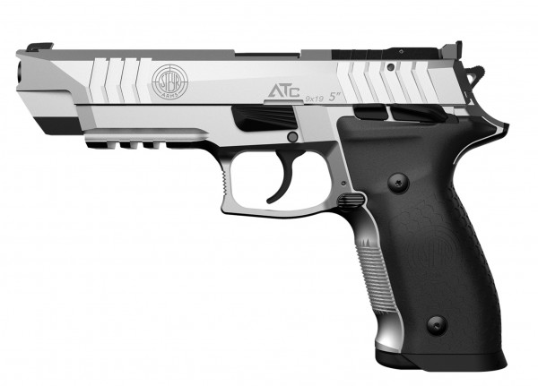 STEYR ATC Base 5" Pistole 9mm Para OR mit voll verstellbarer LPA-Sportvisierung