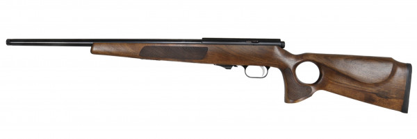 Jagd-Match Büchse Weihrauch HW 66 Repetierbüchse in .17 Hornet mit Nussbaumholz - Lochschaft