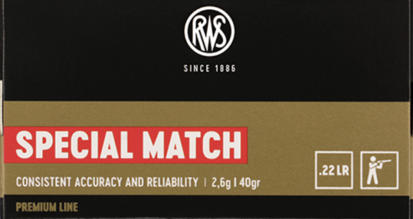 RWS 2134233 SPECIAL MATCH .22 lfB Premium Line 2,6g 40gr