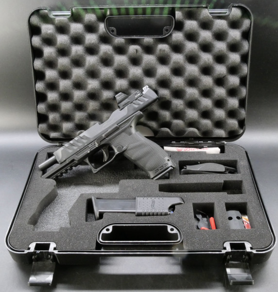 Gebrauchtwaffe WALTHER PDP FS 5.0´" 18R 9x19 OR INT Pistole 9mm Luger mit Burris Fast Fire IV