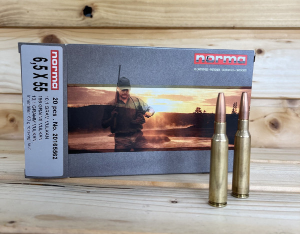 Norma 20165562 6,5x55 Vulkan 10,1g 156grs Büchsenmunition