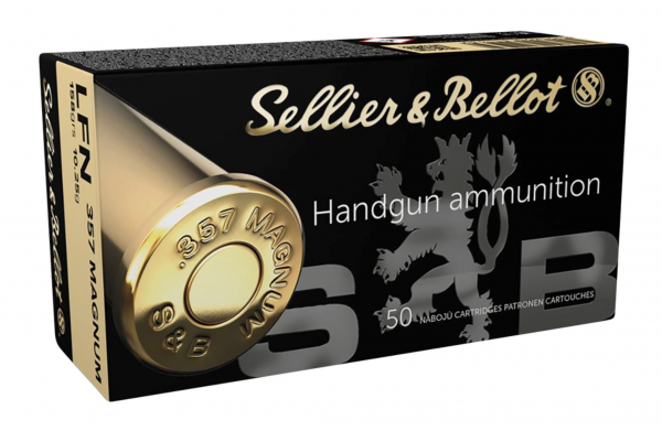 Sellier & Bellot 172125 .357 Magnum LFN 10,25g 158 grs. Flachkopf