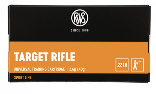 RWS .22 lfb. Target Rifle 2,6g 40grs. KK Munition Sport Line