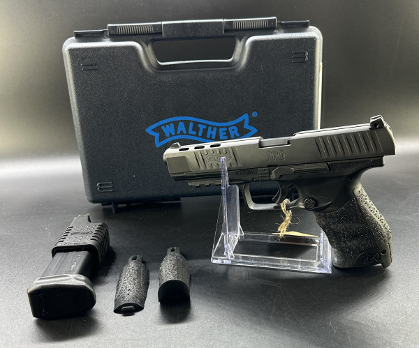 Vorführwaffe Walther halbautom. Pistole PPQ M2B Navy 9x19 PS 4,6" 15R17R INT 9mm Luger